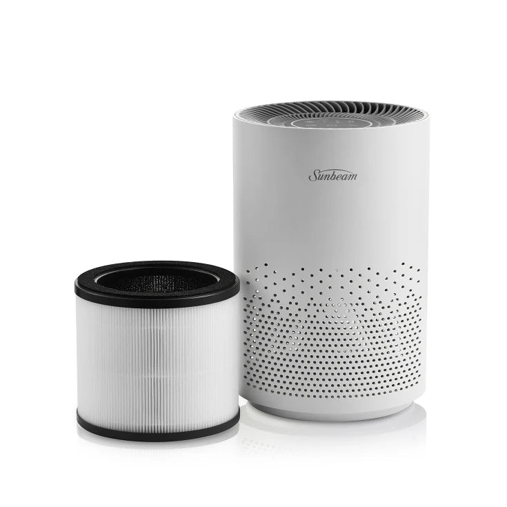 Sunbeam Fresh Control Air Purifier With Air Quality Sensor White | Office Furniture Designs
