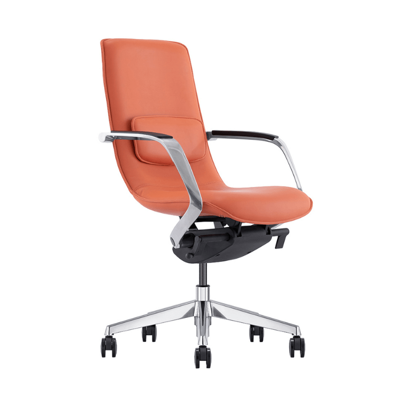 Titan Executive Chair Orange | Office Furniture Designs