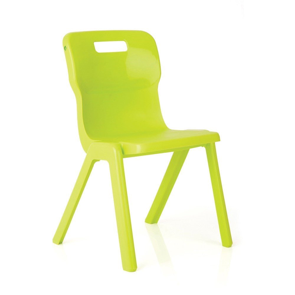 Titan Student Chair High Suits Lime Shell 310mm Age 3 - 5 Lime | Office Furniture Designs