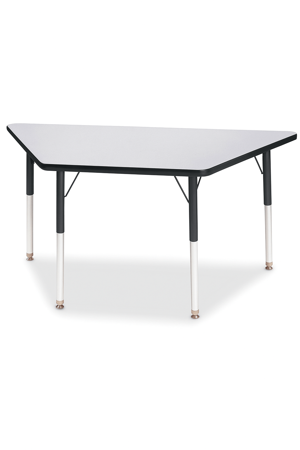 Trapezoid Whiteboard Table 1200mm x 520mm Table Top | Office Furniture Designs