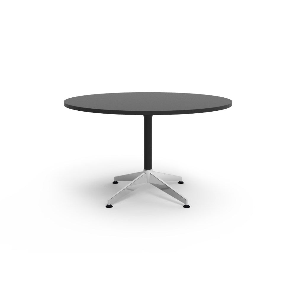 Typhoon Round Meeting Table 1200 Diameter Black | Office Furniture Designs