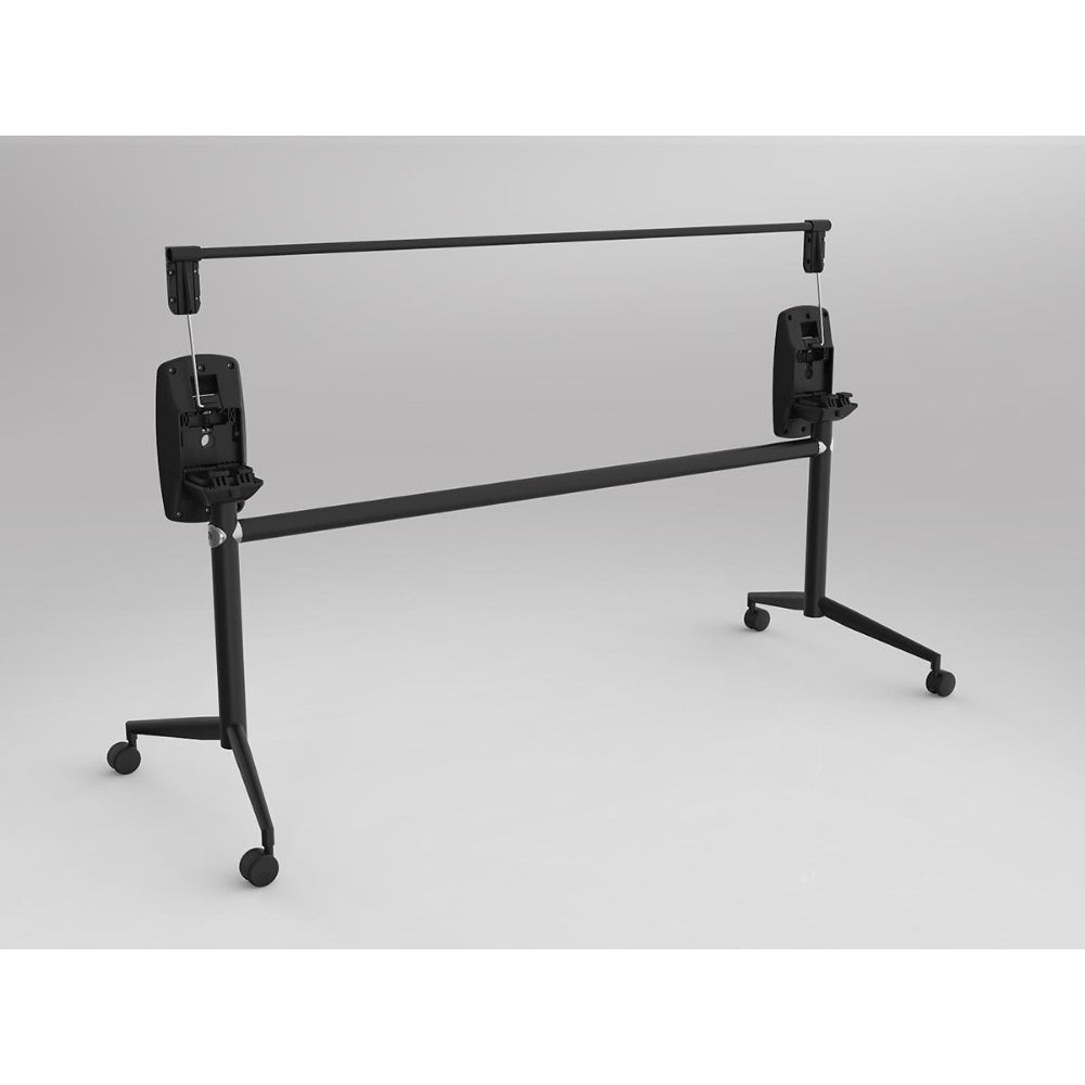 Uni Flip Table - Frame Only 900-1300W Black | Office Furniture Designs