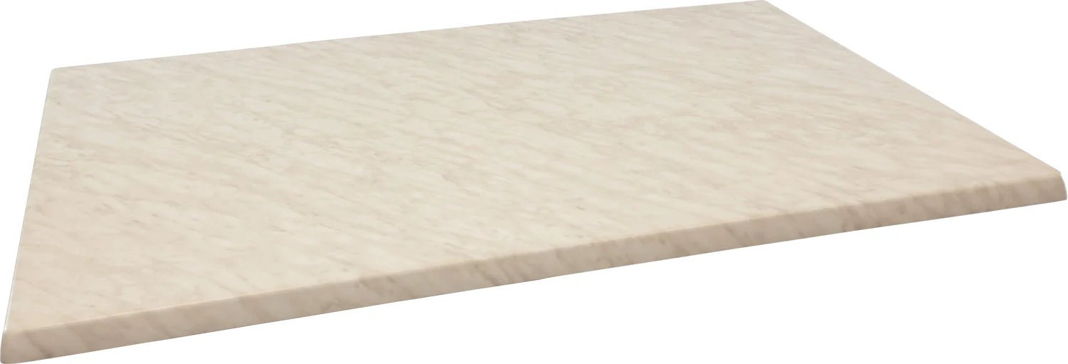 Werzalit Table Top 1200 x 800mm Rectangle Marble | Office Furniture Designs