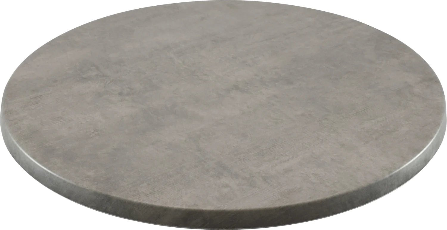Werzalit Table Top Round 600mm City | Office Furniture Designs