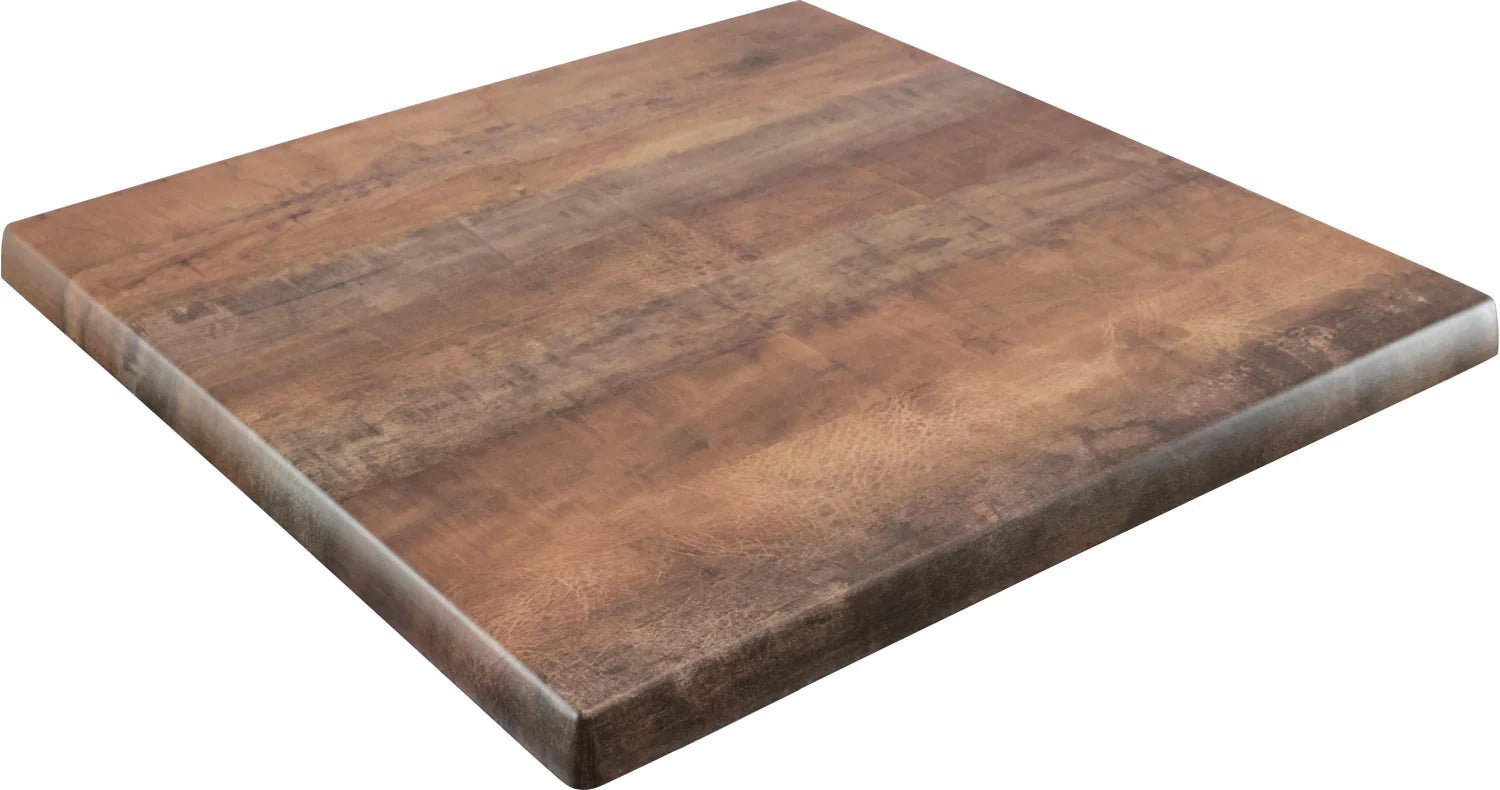 Werzalit Table Top Square 600mm Arizona | Office Furniture Designs