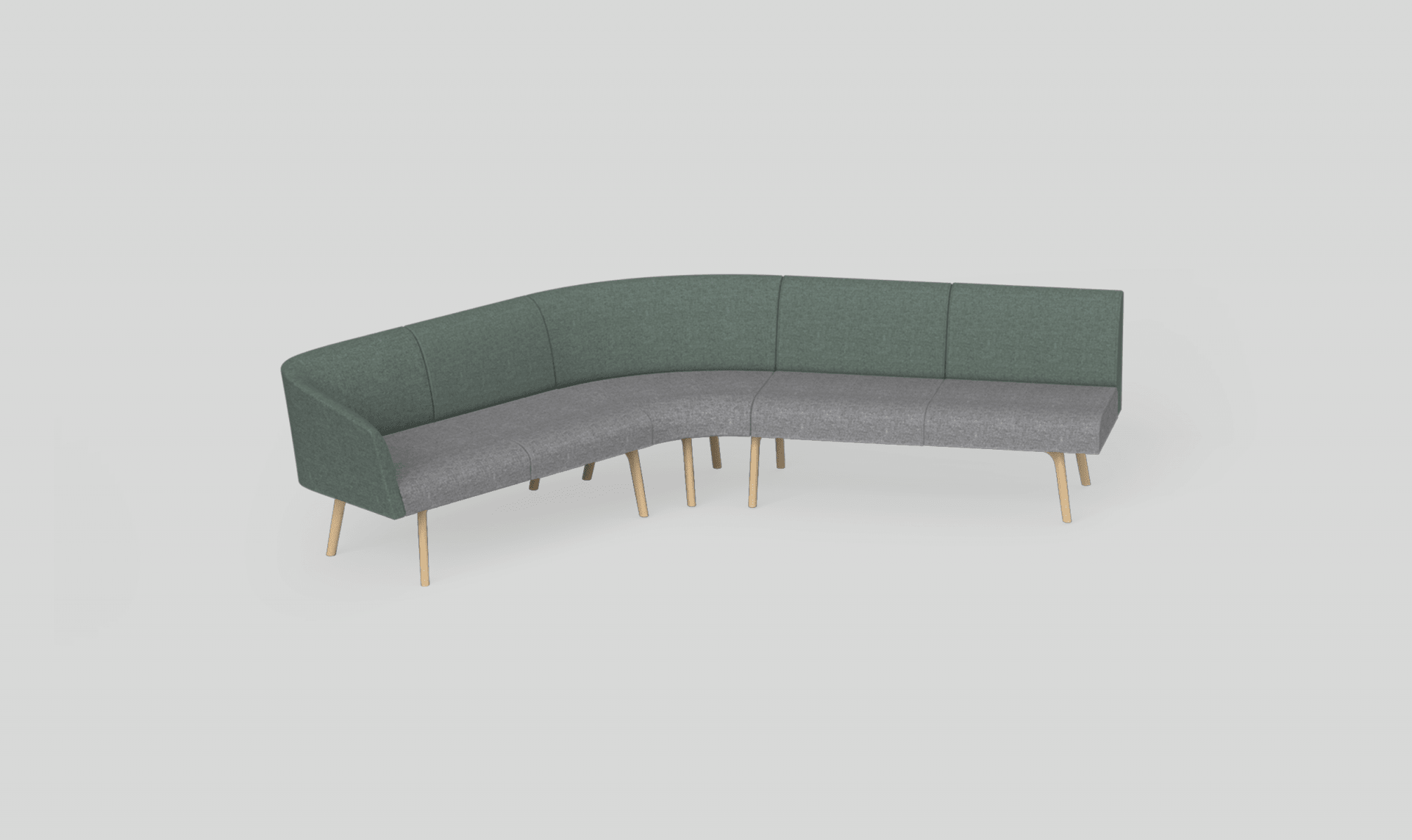 Willow Modular Lounge 14 Charcoal Black Metal | Office Furniture Designs