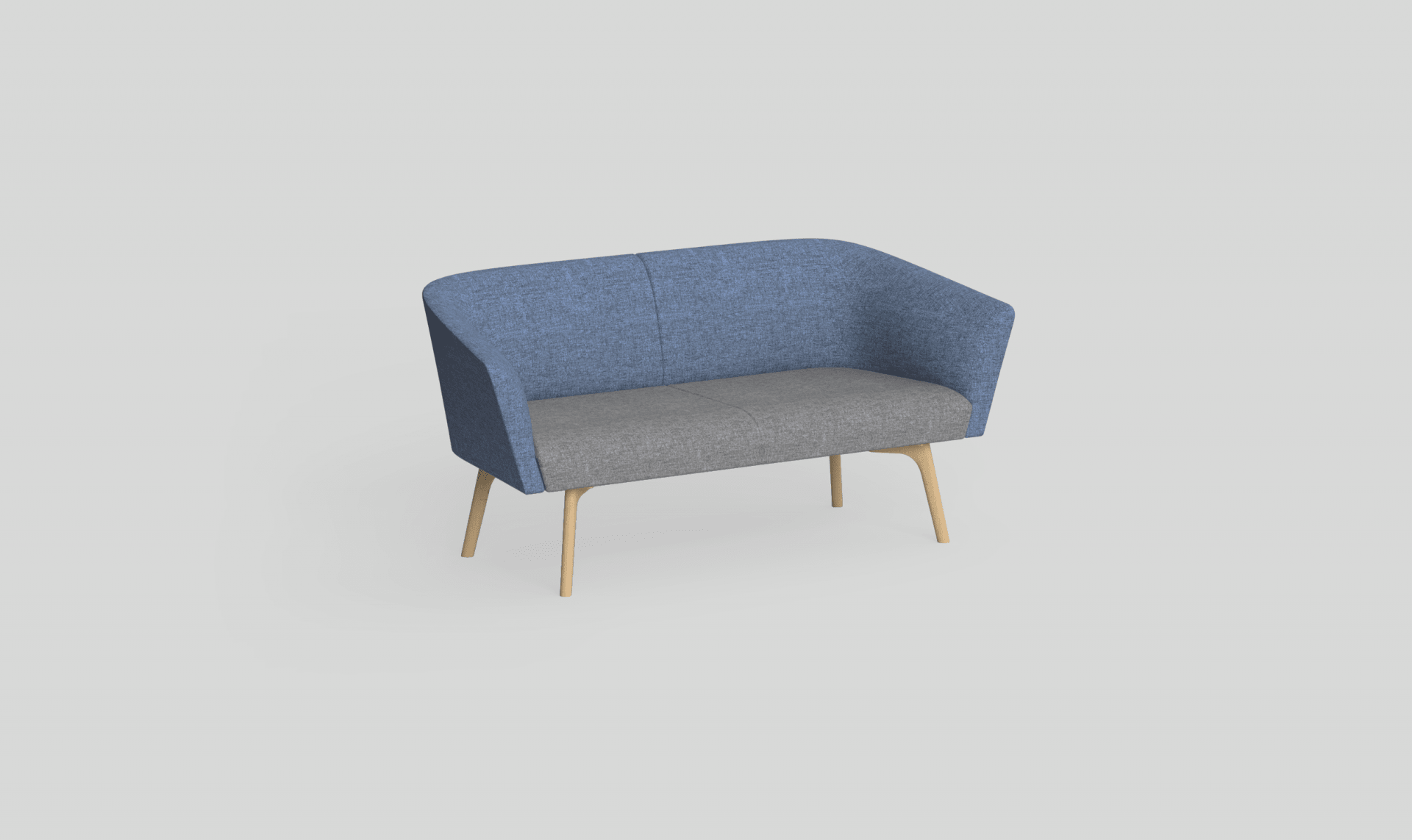 Willow Modular Lounge 3 Charcoal Black Metal | Office Furniture Designs