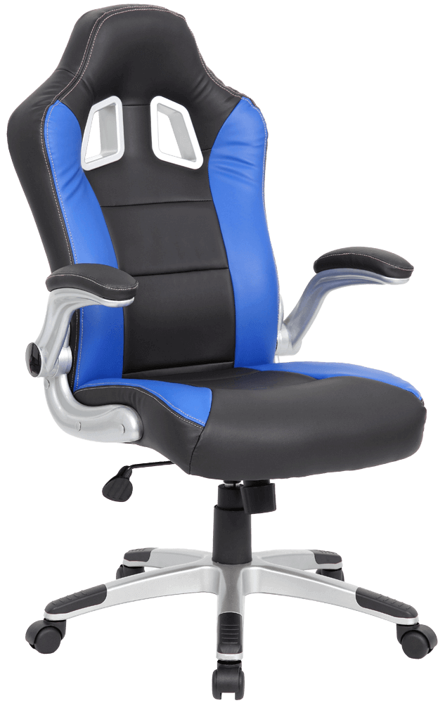 XR8 Chair Black & Blue | Office Furniture Designs
